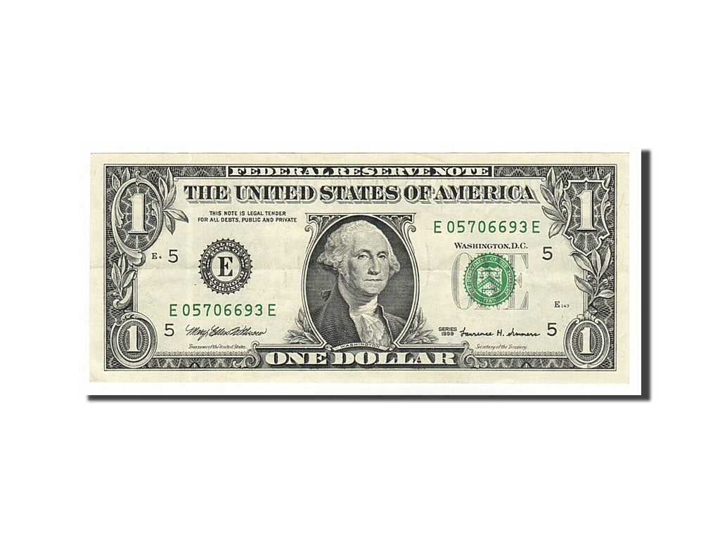 United States, One Dollar, 1999, KM #4504, AU(55-58), E05706693E