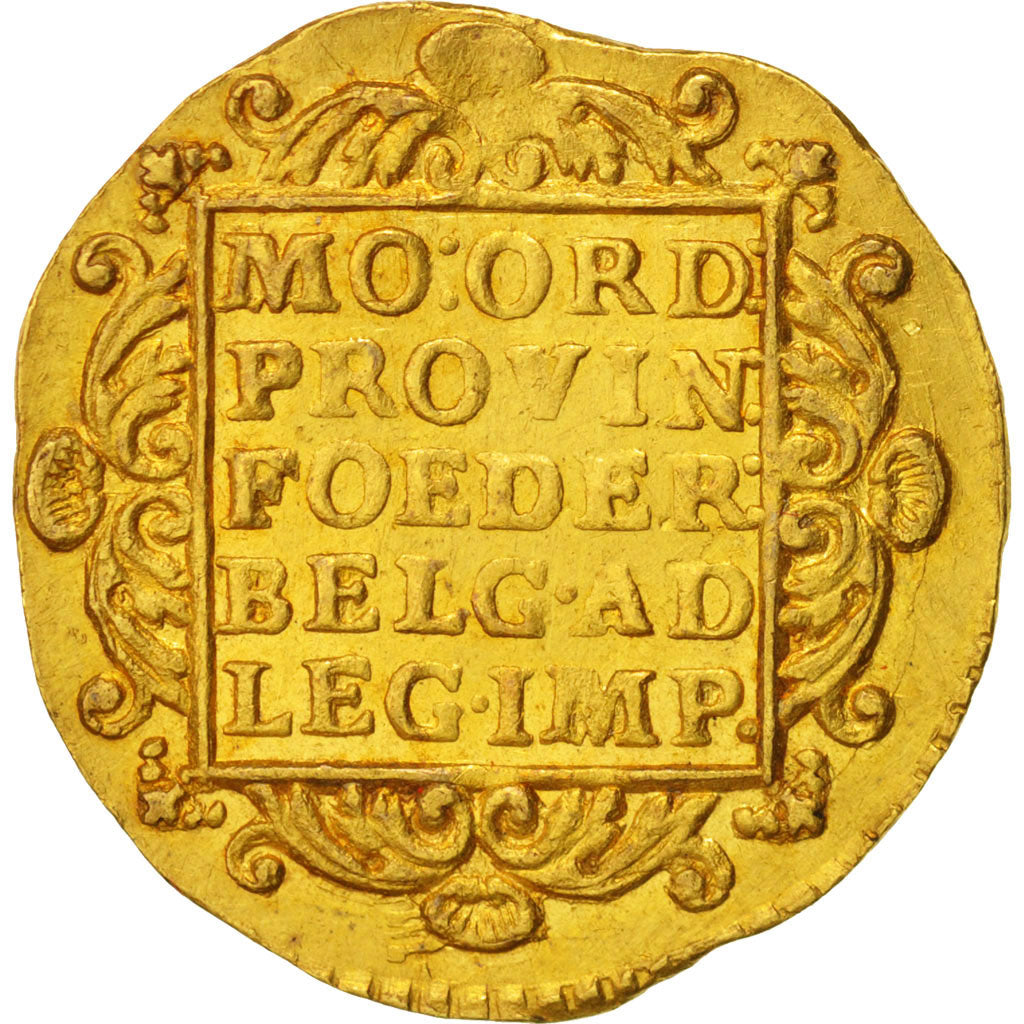 Netherlands, UTRECHT, Ducat, 1742, AU(55-58), Gold, KM:7.4
