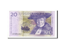 Sweden, 20 Kronor, KM #61b, AU(50-53), 2510942821