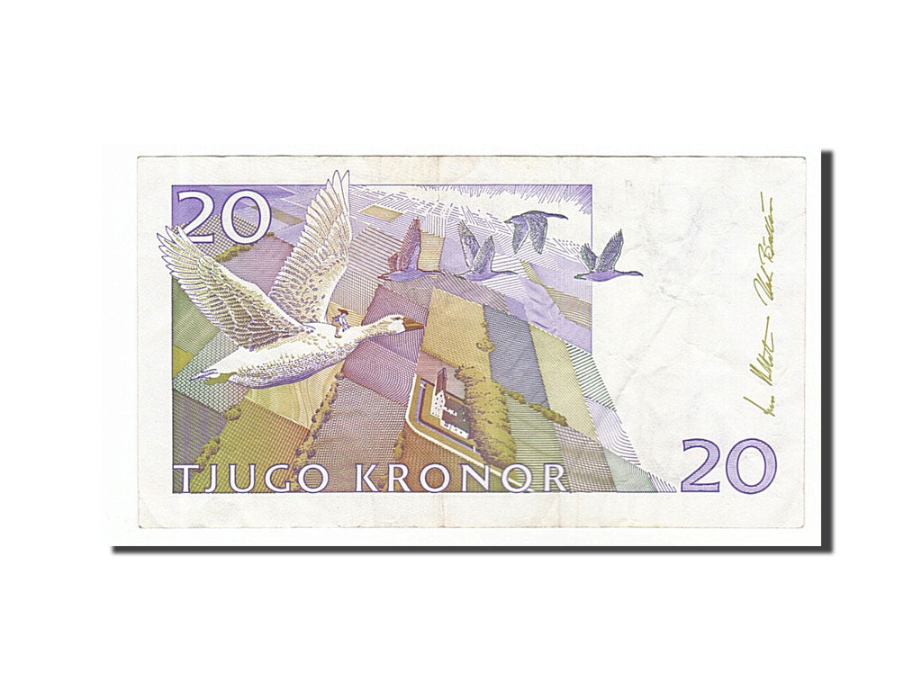 Sweden, 20 Kronor, KM #61b, AU(50-53), 2510942821