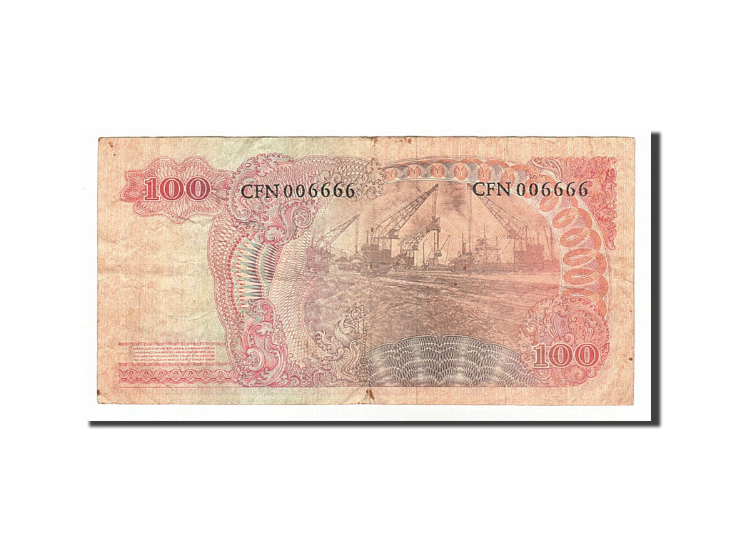 Billet, Indonésie, 100 Rupiah, 1968, TTB