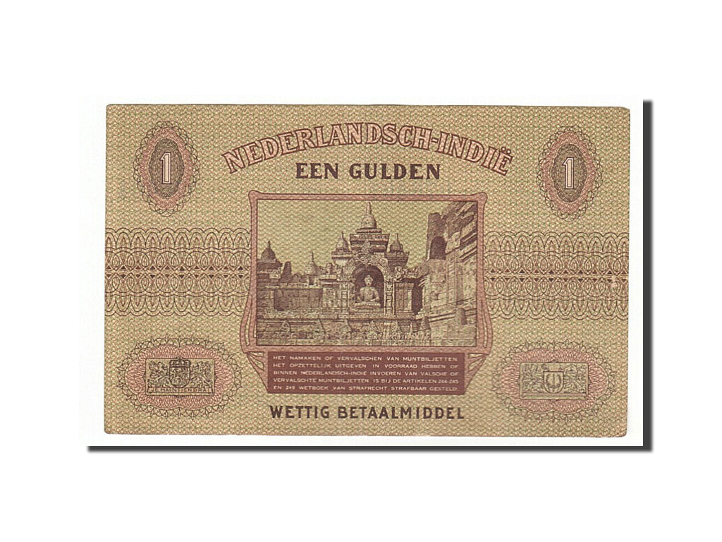 Indes Néerlandaises, 1 Gulden type 1940