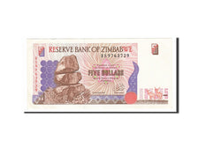 Zimbabwe, 5 Dollars, 1997, KM #5b, UNC(60-62), BS9763729