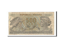 Biljet, Italië, 500 Lire, 1967, 1967-10-20, TB