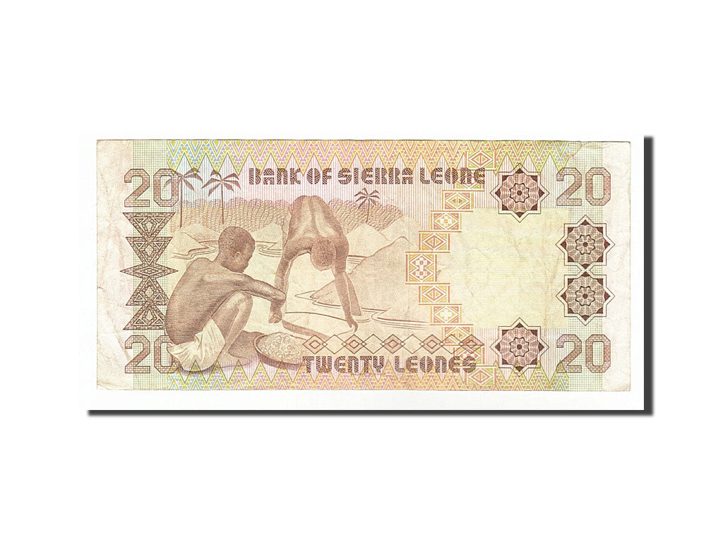 Sierra Leone, 20 Leones, 1984, KM #14b, 1984-08-24, EF(40-45), FF79107285