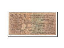 Burundi, 50 Francs, 1988, KM #28c, 1988-05-01, VF(20-25), AX776290
