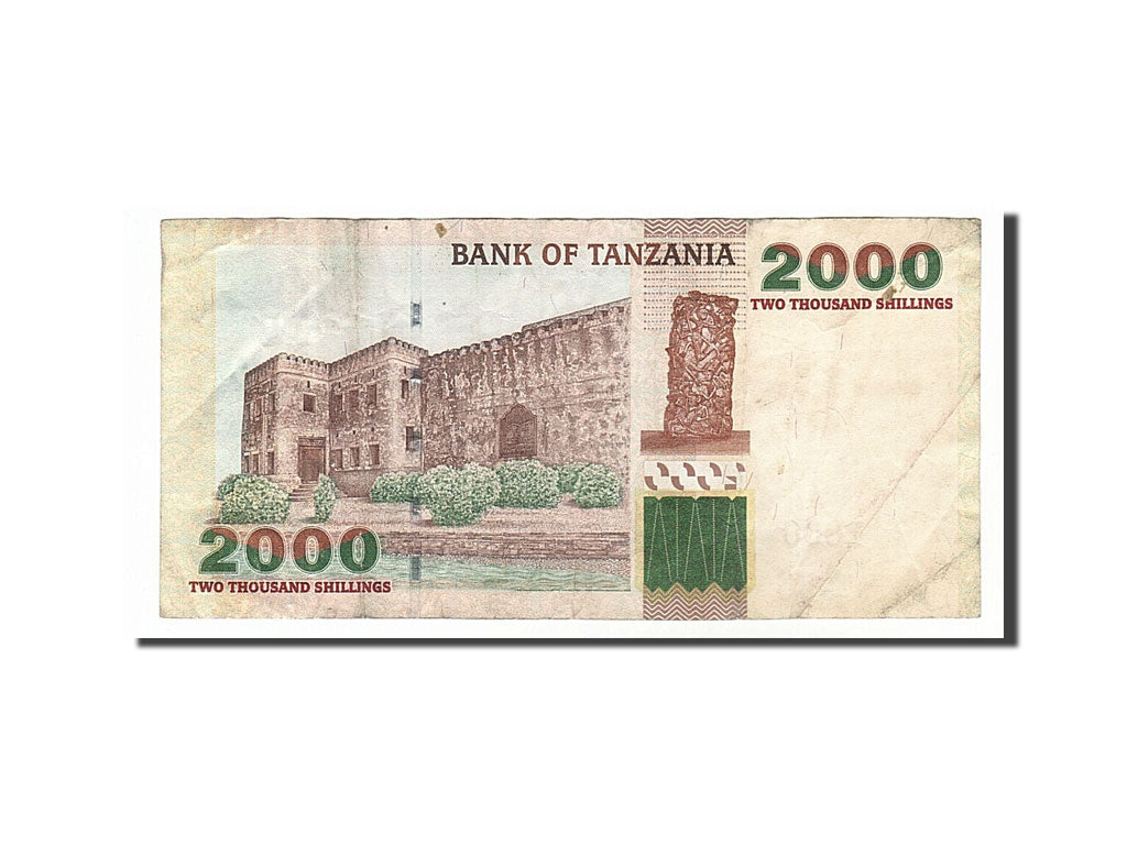 Tanzania, 2000 Shilingi, 2003, KM #37a, VF(30-35), BK3557956