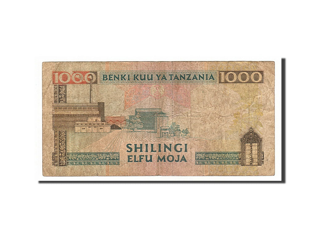 Tanzania, 1000 Shilingi, 1997, KM #31, VF(20-25), BC2769917