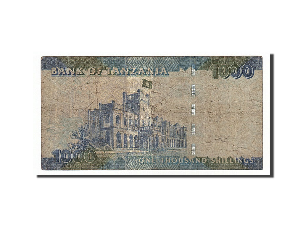 Tanzania, 1000 Shilingi, 2010, KM #41, F(12-15), CC0515859