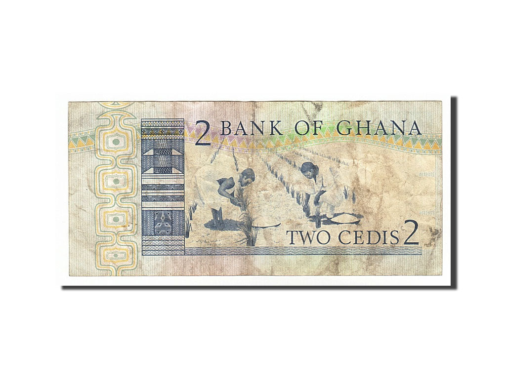Ghana, 2 Cedis, 1979, KM #18a, 1979-02-07, EF(40-45), AD6532676