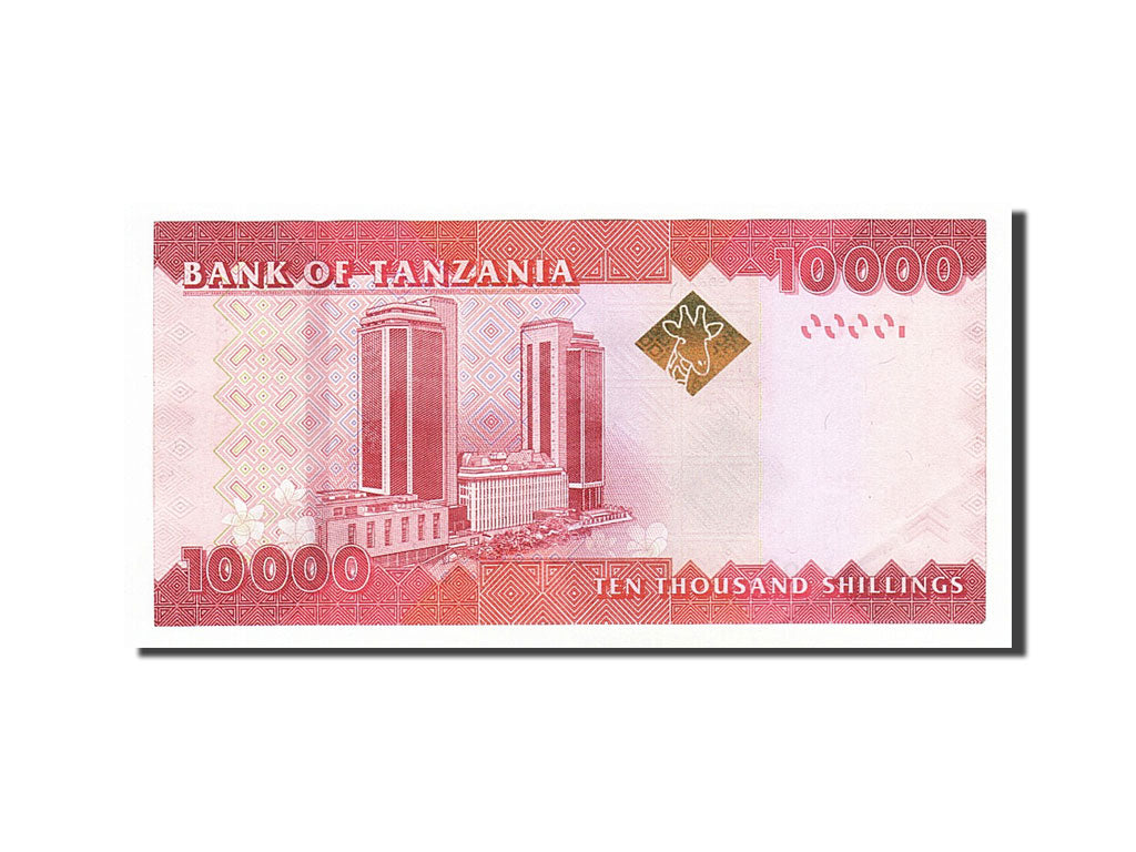 Tanzania, 10,000 Shilingi, 2010, KM #44, AU(55-58), AK7384497