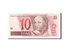 Banknote, Brazil, 10 Reais, 1997, AU(55-58)
