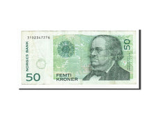 Norway, 50 Kroner, 1999, KM #46b, VF(20-25), 3102347276