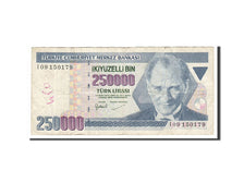 Turkey, 250,000 Lira, 1998, KM #211, VF(20-25), I09150179