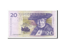 Sweden, 20 Kronor, 1997, KM #63a, EF(40-45), 7301537814