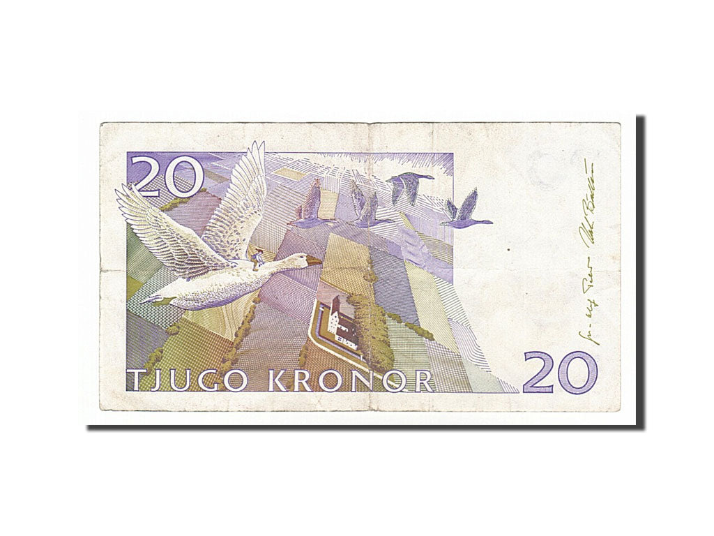 Sweden, 20 Kronor, 1997, KM #63a, EF(40-45), 7301537814