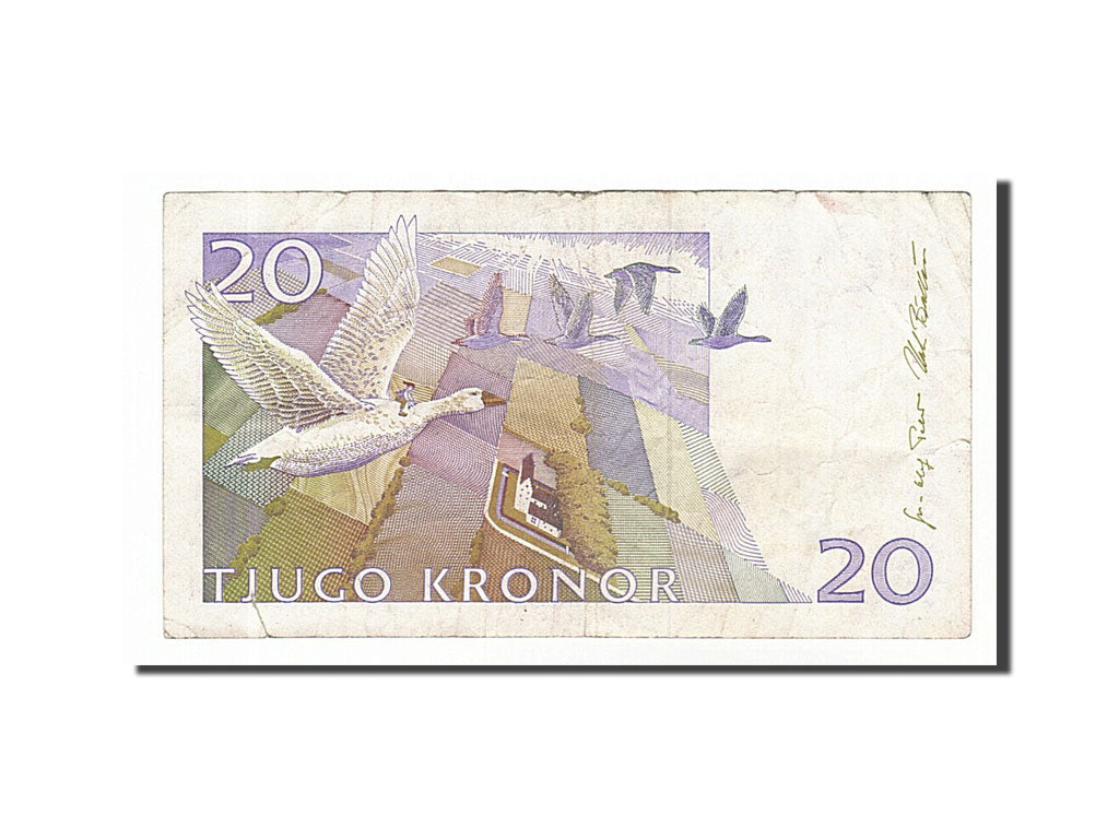 Banknote, Sweden, 20 Kronor, 1997, VF(30-35)