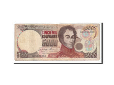 Venezuela, 5000 Bolívares, 1996, KM #75b, 1996-03-14, F(12-15), B05706085