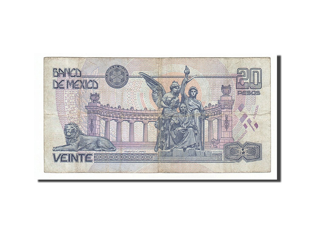 Billete, 20 Pesos, 1999, México, 1999-04-23, MBC
