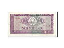 Biljet, Roemenië, 10 Lei, 1966, TTB