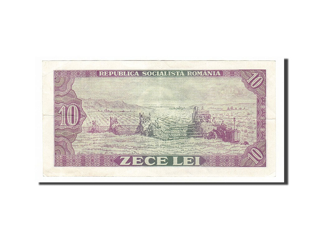 Banconote, Romania, 10 Lei, 1966, BB