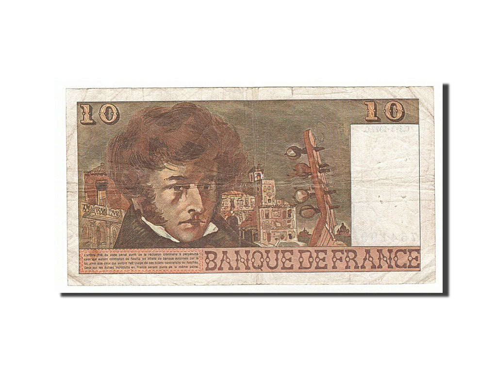 Biljet, Frankrijk, 10 Francs, 10 F 1972-1978 ''Berlioz'', 1977, 1977-03-03, TB