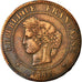 Coin, France, Cérès, 5 Centimes, 1889, Paris, VF(30-35), Bronze, KM:821.1