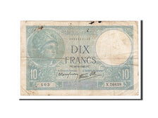 Banknote, France, 10 Francs, 10 F 1916-1942 ''Minerve'', 1940, 1940-09-26