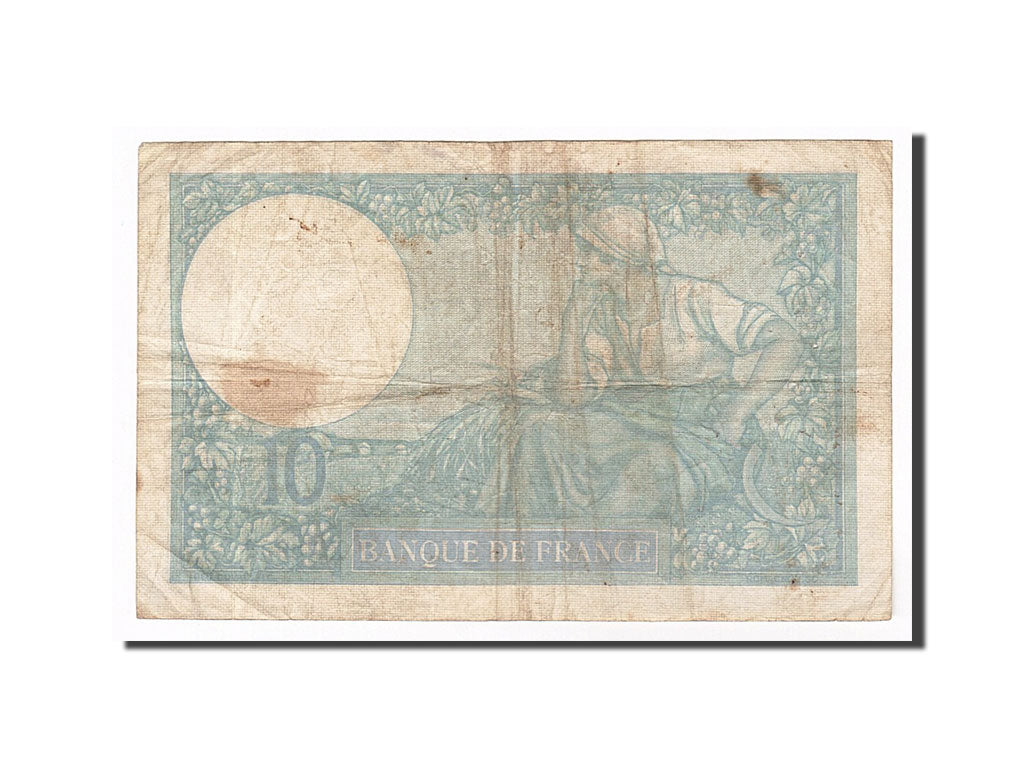 Geldschein, Frankreich, 10 Francs, 10 F 1916-1942 ''Minerve'', 1940, 1940-09-26