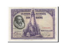 Banknote, Spain, 100 Pesetas, 1928, 1928-08-15, AU(50-53)