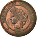 Monnaie, France, Cérès, 5 Centimes, 1891, Paris, TTB, Bronze, KM:821.1