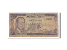 Banknote, Morocco, 5 Dirhams, 1970, F(12-15)