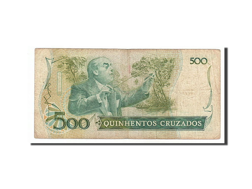 Brazil, 500 Cruzados, 1987, KM #212b, VF(20-25), A2835025528A