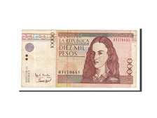 Colombia, 10,000 Pesos, 1996, KM #443a, 1996-08-01, VF(20-25), 03170645