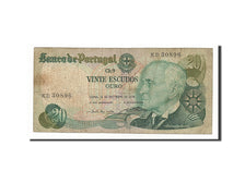 Banknote, Portugal, 20 Escudos, 1978, 1978-09-13, VF(20-25)