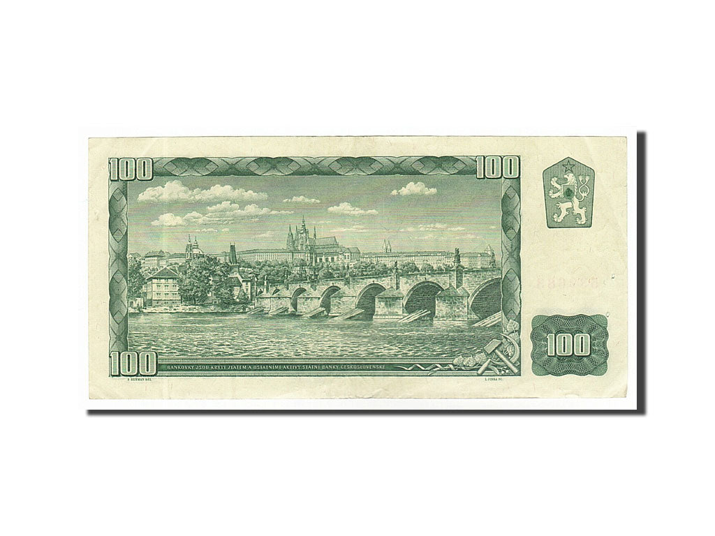 Banknote, Czechoslovakia, 100 Korun, 1961, EF(40-45)