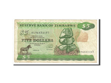 Zimbabwe, 5 Dollars, 1994, KM #2d, VF(20-25), BA9643218T