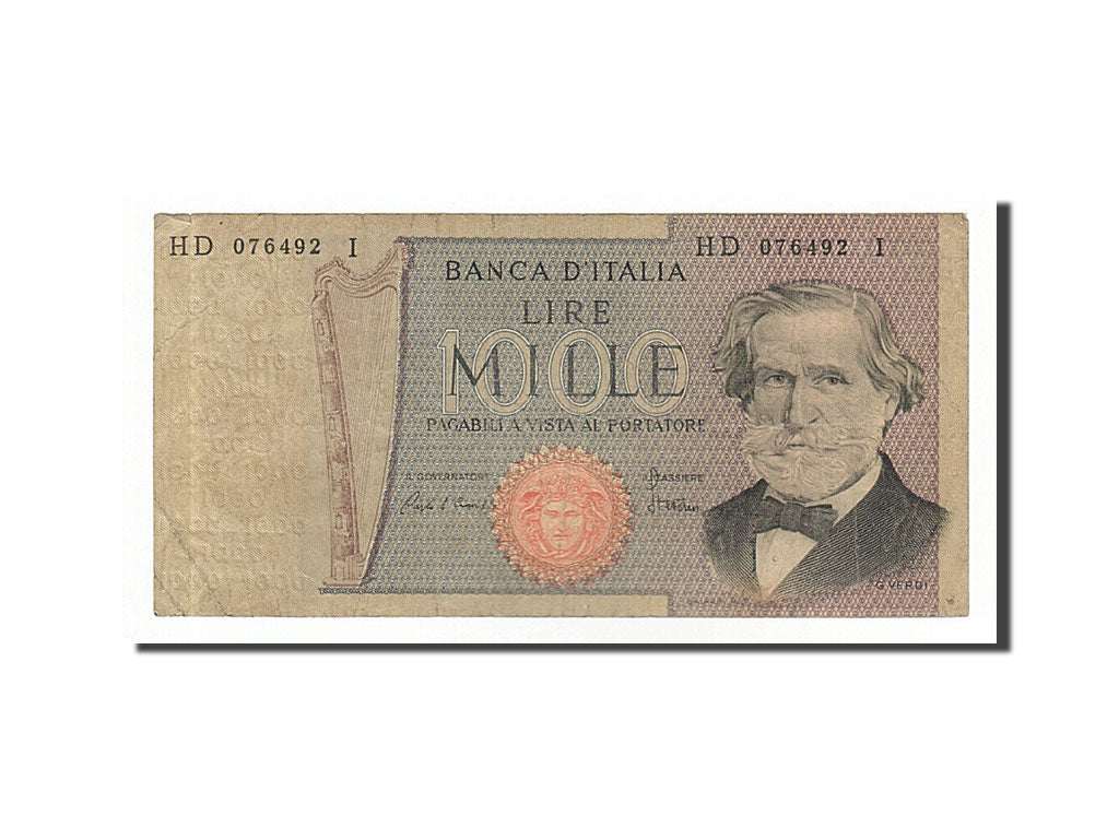 Italia, 1000 Lire, 1980, 1980-02-20, B+