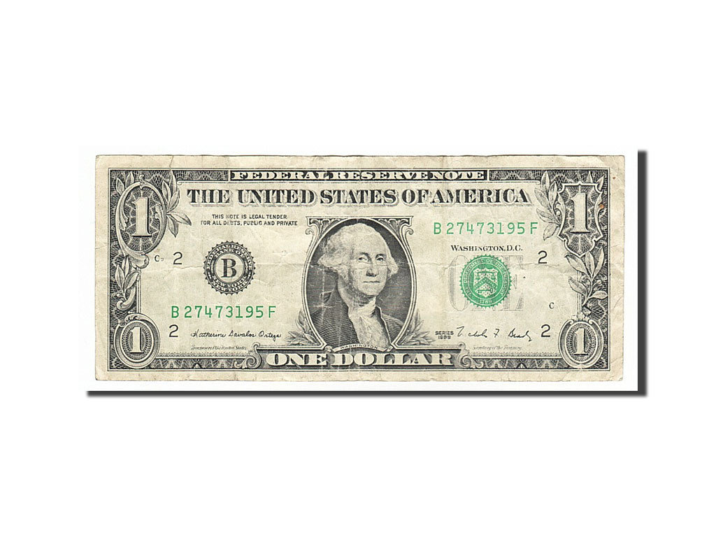 United States, One Dollar, 1988, KM #3773, VF(30-35), B27473195F