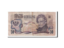 Austria, 50 Schilling, 1970, KM #143a, 1970-01-02, VF(30-35), G171587R