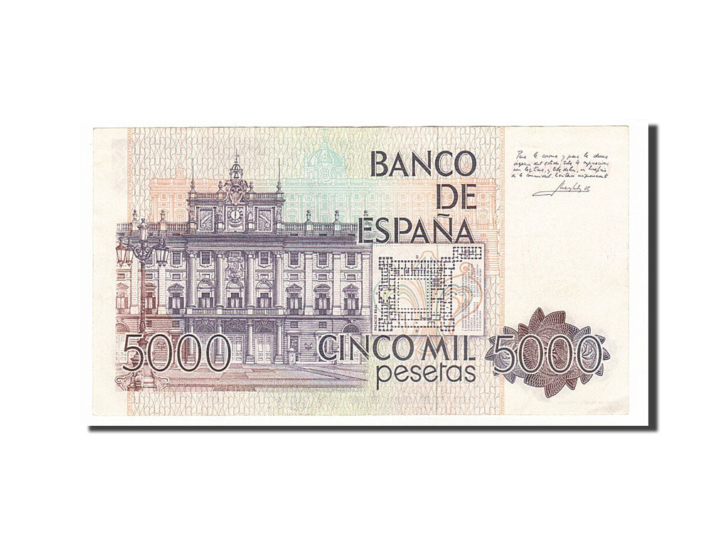 Billete, 5000 Pesetas, 1979, España, 1979-10-23, EBC