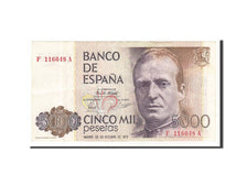 Banknote, Spain, 5000 Pesetas, 1979, 1979-10-23, AU(50-53)