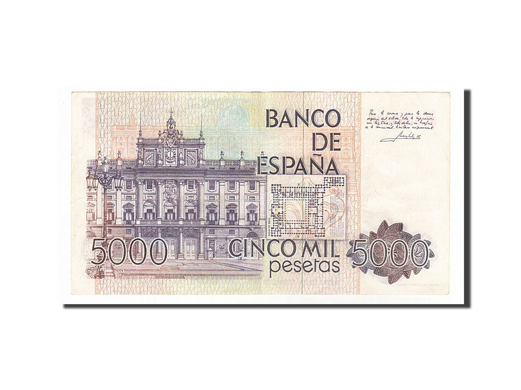 Billete, 5000 Pesetas, 1979, España, 1979-10-23, MBC+