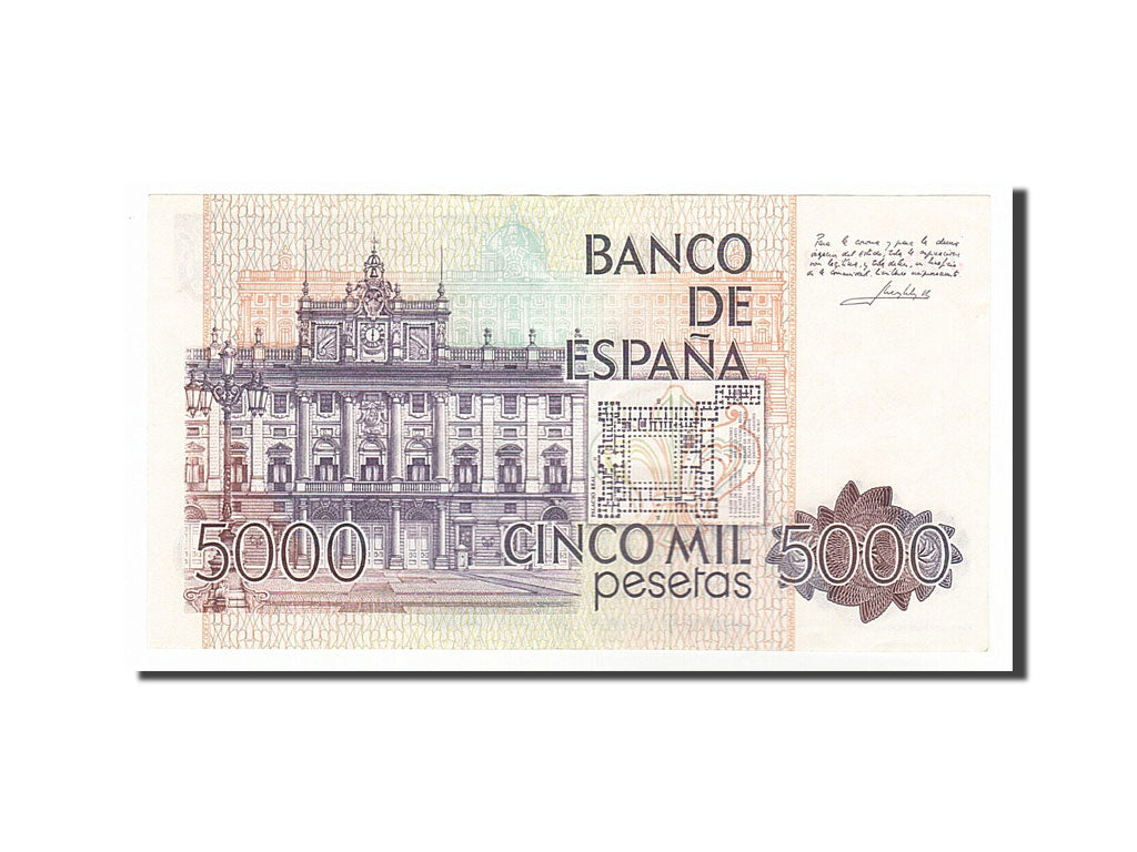Billete, 5000 Pesetas, 1979, España, 1979-10-23, MBC+