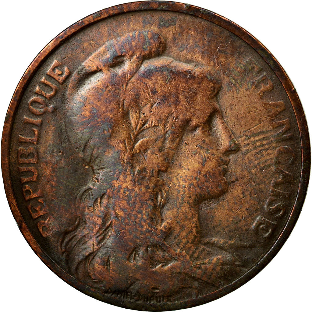 Monnaie, France, Dupuis, 5 Centimes, 1905, Paris, TB, Bronze, KM:842