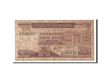Banconote, Mauritius, 5 Rupees, 1985, MB