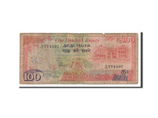 Mauritius, 100 Rupees, 1986, KM #38, F(12-15), A/14