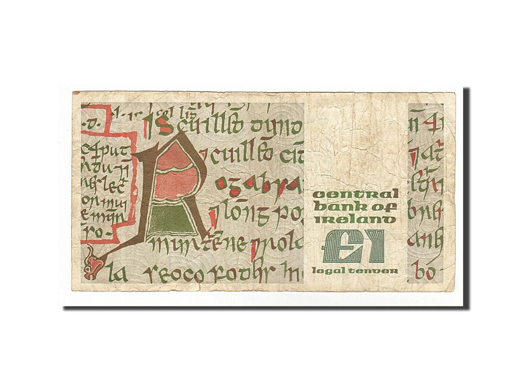 Ireland - Republic, 1 Pound, 1989, KM #70d, 1989-01-09, VF(20-25), JCK421181