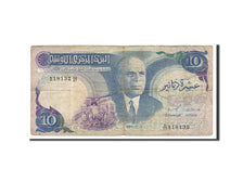 Tunisia, 10 Dinars, 1983, KM #80, 1983-11-03, VF(20-25), D/27