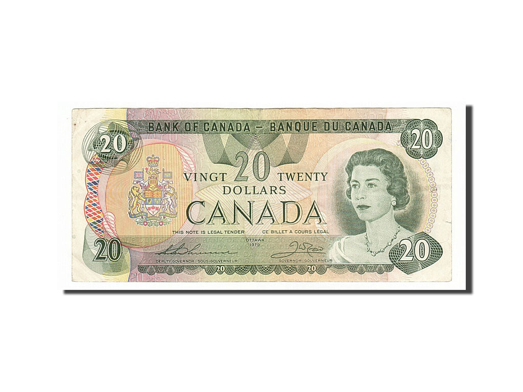 Canada, 20 Dollars, 1979, KM #93c, EF(40-45), 52236065262